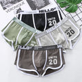 1/3/4 PCS Men's Underwear Boxer Shorts Sexy Panties Cotton Boxers Sports Comfort Man Underpants Shorts Homme U Convex Lingerie