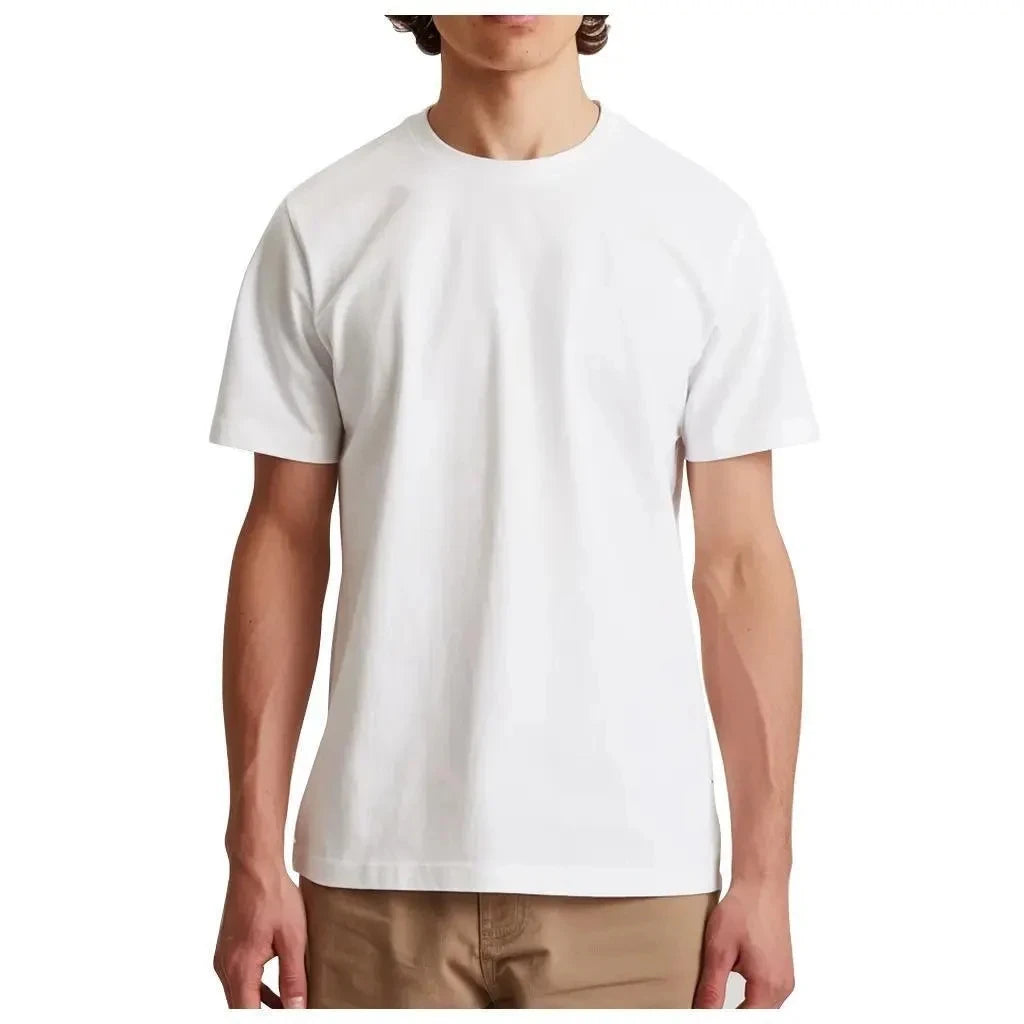 Premium Quality Organic 100% Cotton Mens Solid T-shirts Regular Cotton Men's T-Shirt Solid Color Casual Crew Neck Unisex Summer