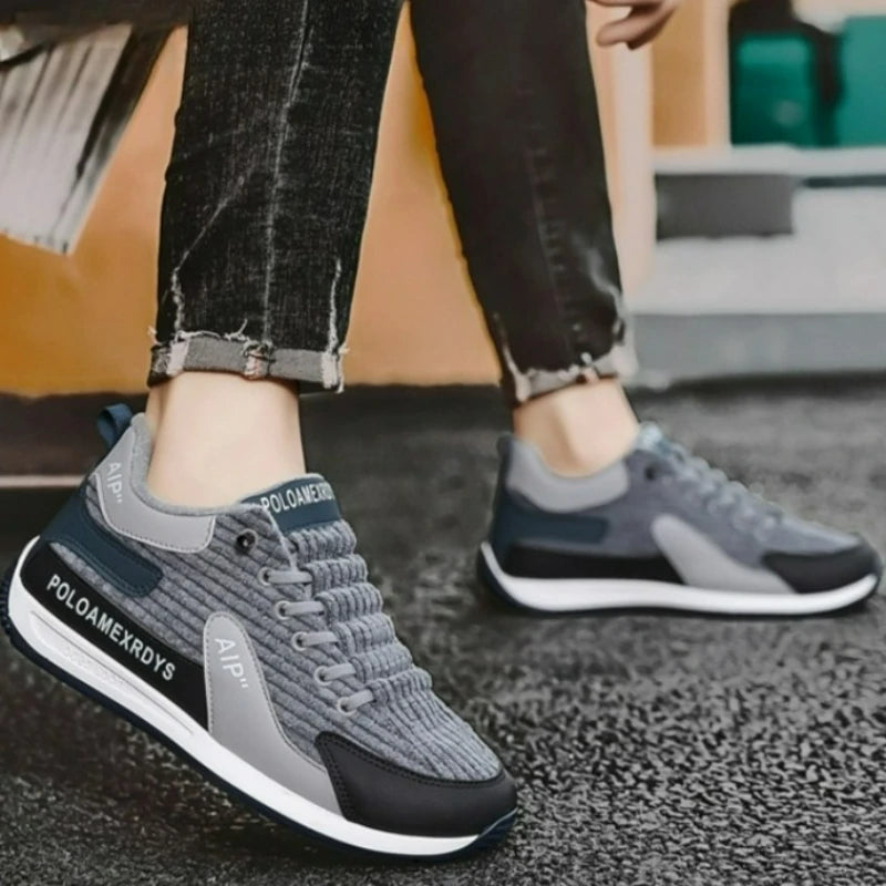 Sneakers Platform Shoes for Men Luxury Brand Chunky Sneakers Breathable Casual Men Vulcanize Shoes 2025 New Designer Ankle Shoes