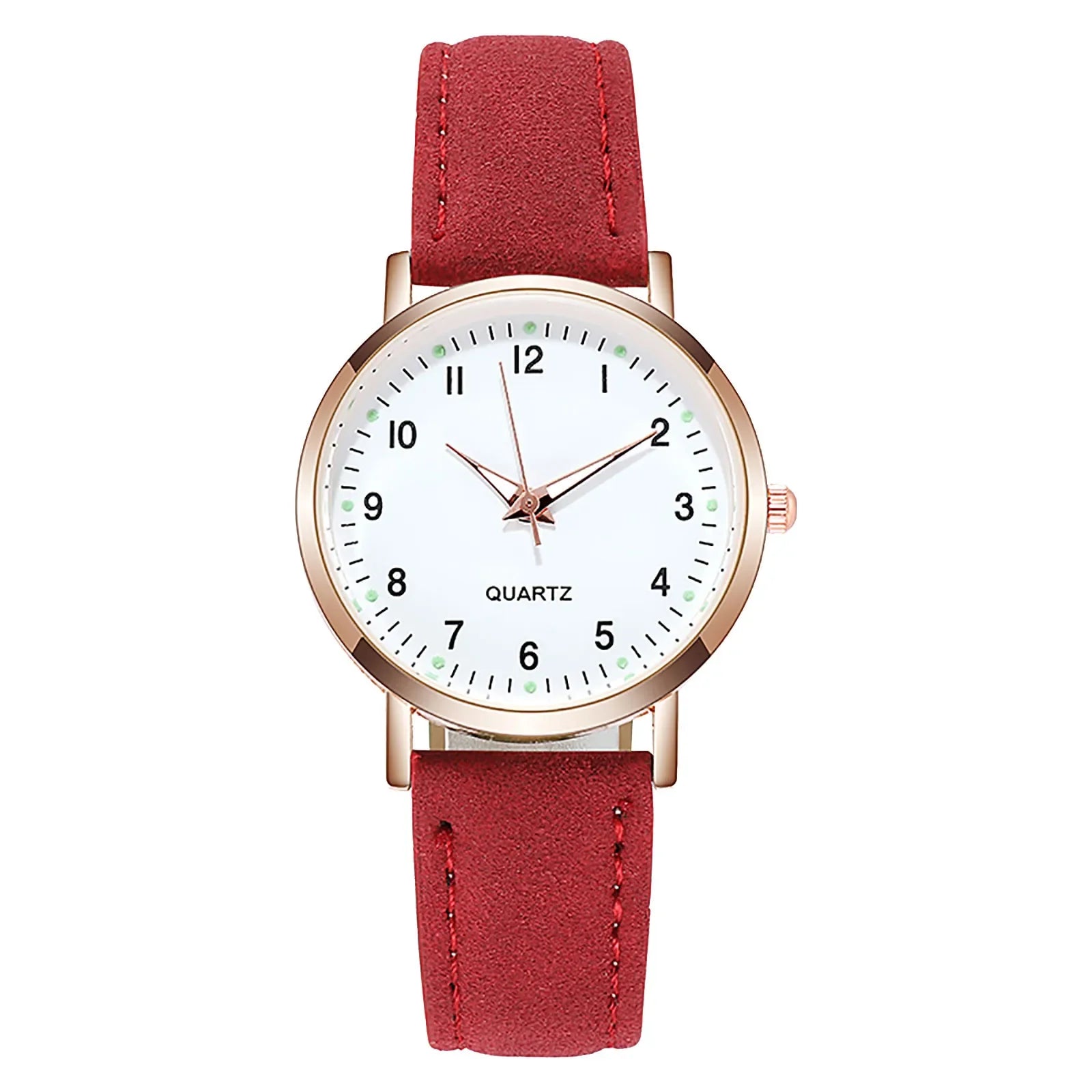 New Watch Women Fashion Casual Leather Belt Wristwatch Simple Ladies Small Dial Quartz Clock Dress Women's Watches Reloj Mujer