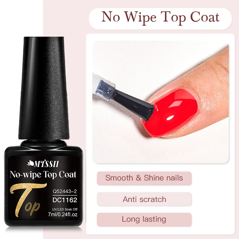 Mtssii 6ML Chocolate Color Gel Nail Polish Brown Semi Permanent UV Gel Autumn Winter Popular Soak Off Nail Art Gel Varnishes