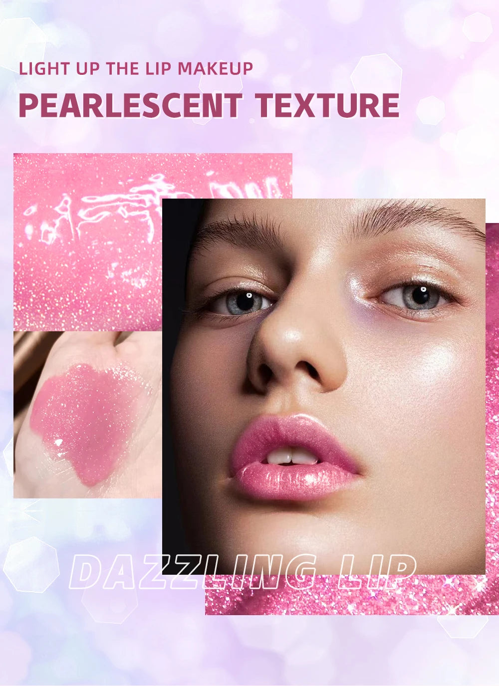 Lip-shaped lipstick seal Sip into makeup lazy blush lipstick Matte makeup effect Moisturizing lip gloss Waterproof non-stick cup