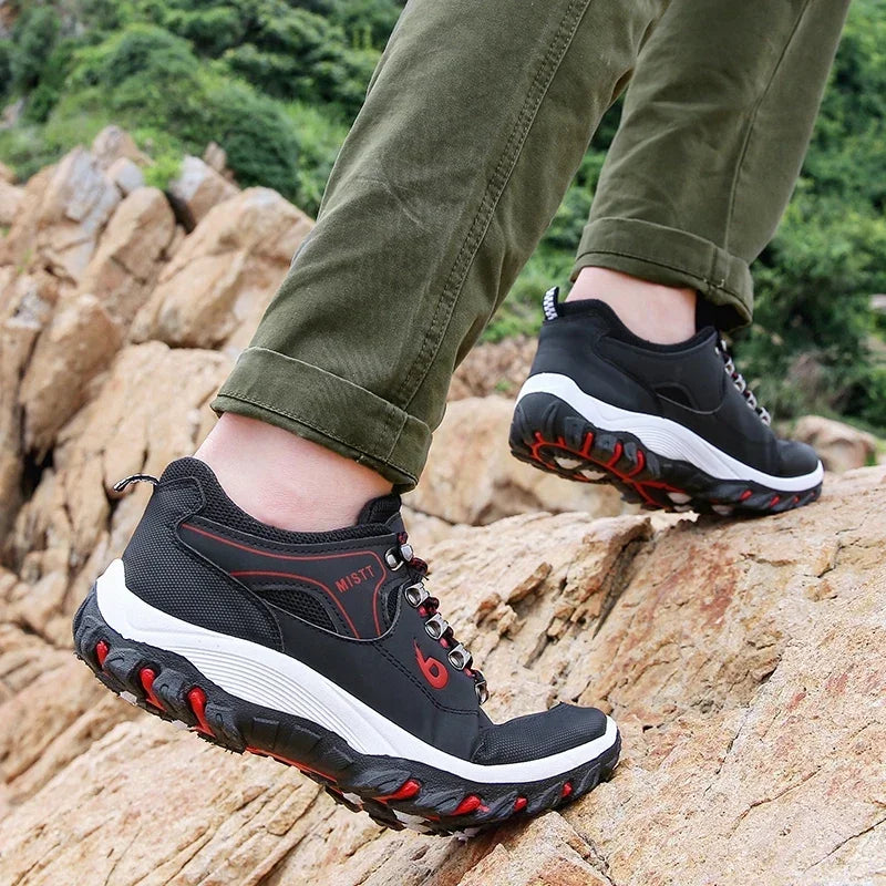 Men Hiking Shoes New Outdoor Casual Sneakers Comfortable Lightweight Shoes for Men Flats Large Sized 48 Walking Sneakers