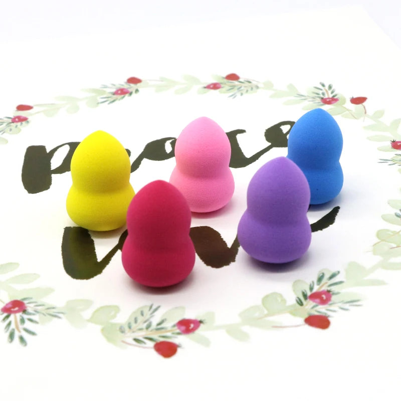 OGEYERO6pcs Mini Makeup Sponge Puff Beauty Egg Sponge for Makeup Concealer Foundation Face Cosmetic Puff Kit Make Up Blender Too