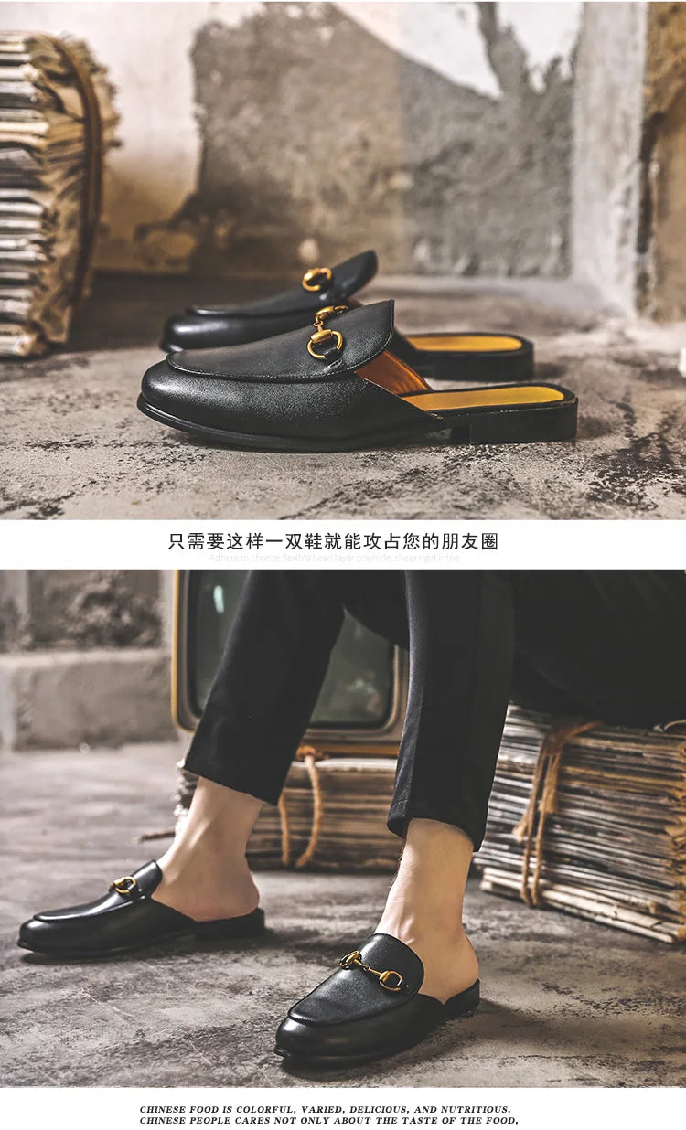Fashionable Waterproof Trendy Flats Men's Shoes 2025 Summer New Lazy Woman's Footwear Outer Wear Кросовки Для Подростков