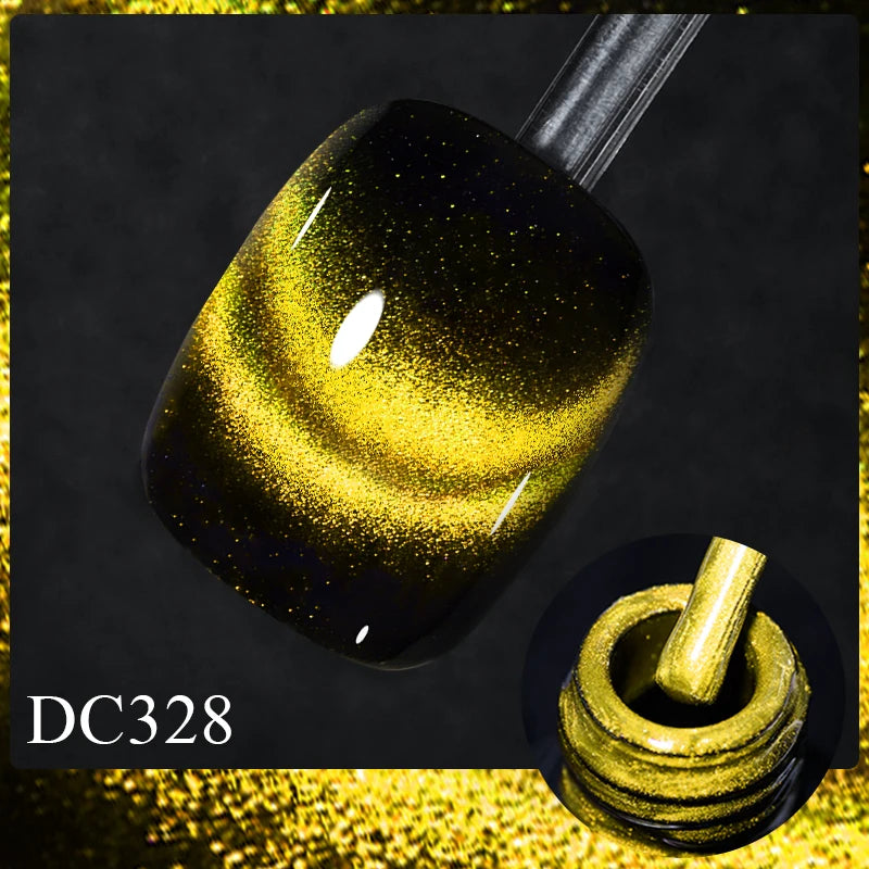 7ml Moonlight Magnetic Cat Eye Gel Nail Polish Grey Blue Red Black Autumn and Winter Nails Ultra Shine Soak Off UV Gel Nail Art