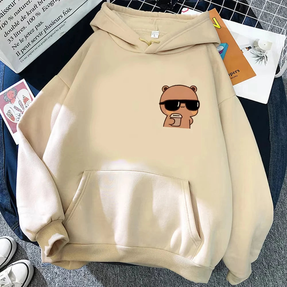 2025 Customized printed hoodies for men and women, loose casual wear, long sleeved hooded sweaters, personalized streetwear