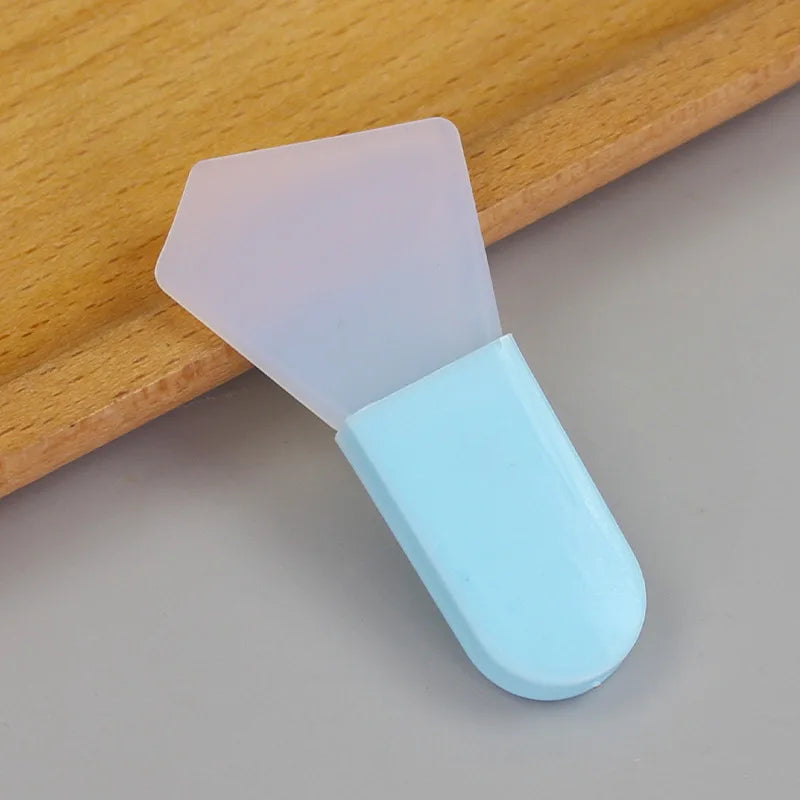 Mask Applicator Brush Soft Silicone Brush, Mini Makeup Spatula Facial Beauty Tool Set, Facial Mud, Makeup Mask Brush