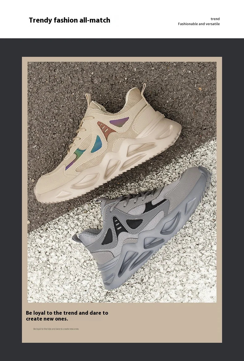 Lightweight Safety Shoes Men Women Work Shoes Steel Toe Cap Working Boots Sneakers Man Women Breathable Shoes Tactical Boots