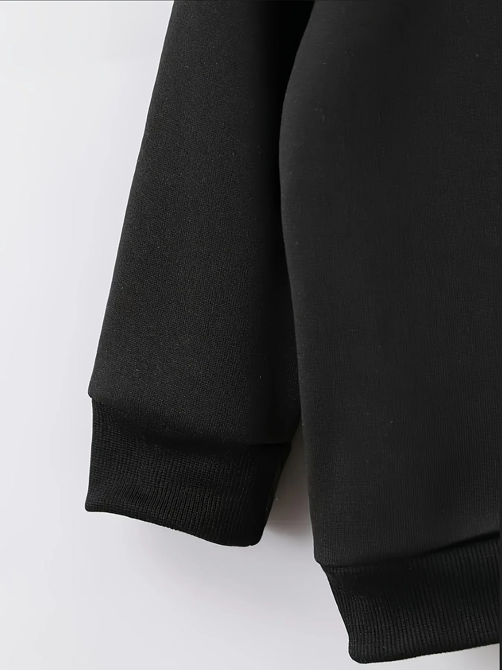 Newborn Baby Boy Fleece Sweatshirt And Fashion Casual Sports Pants Set 'Dad Little Baby' Print Autumn Winter Gift Set