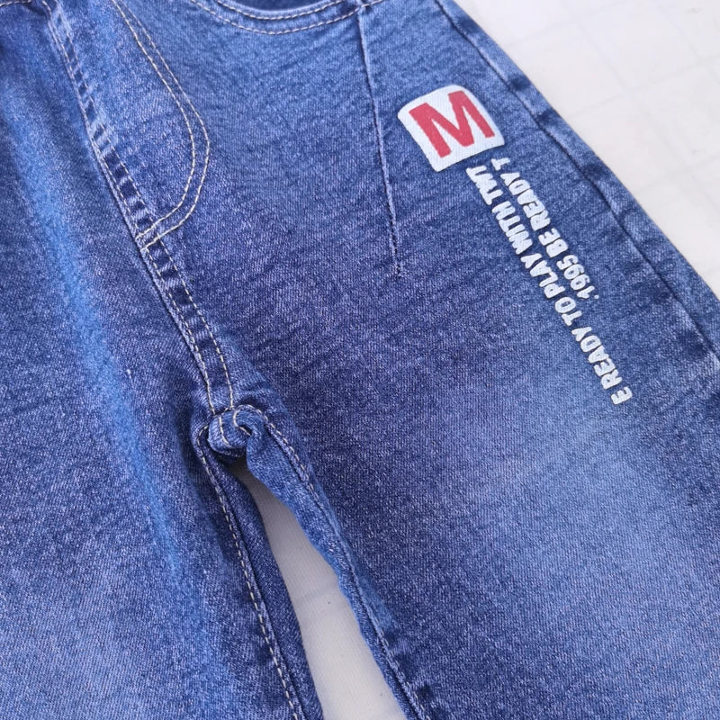 Kids Boys Clothes Skinny Jeans Classic Pants Children Denim Clothing Trend Long Bottoms Baby Boy Casual Trousers