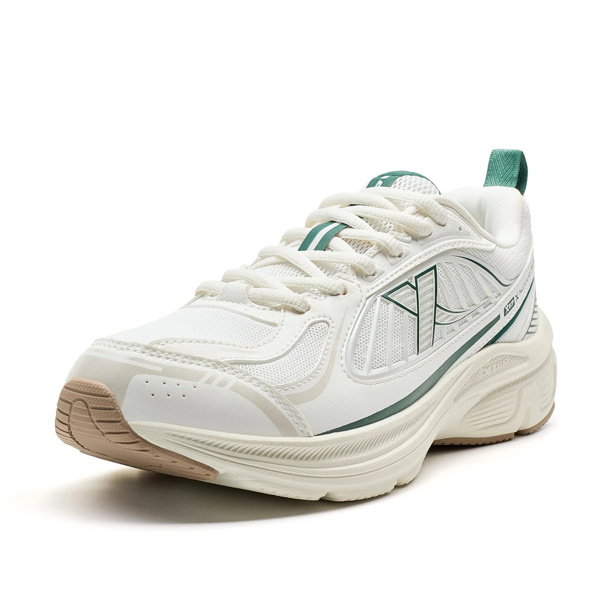 Xtep Juechen Vintage Running Shoes For Women 2025 Spring Daily Leisure Sports Shoes Fashion Stability Sneakers 875118110028