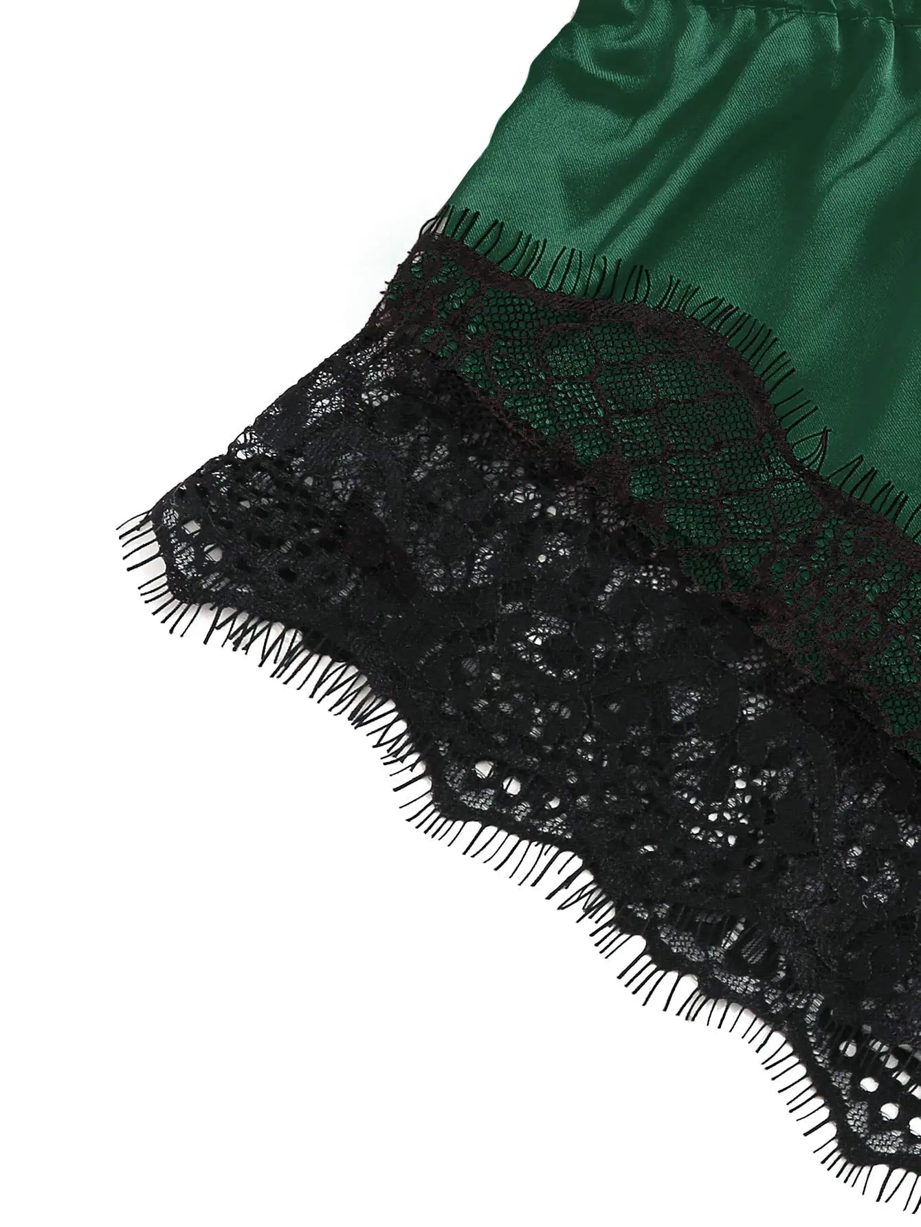 2 Piece Women's Sexy Lace Pajama Set See-Through Bralette Cami Top and Shorts Breathable Sleepwear Plus Size Summer Lingerie