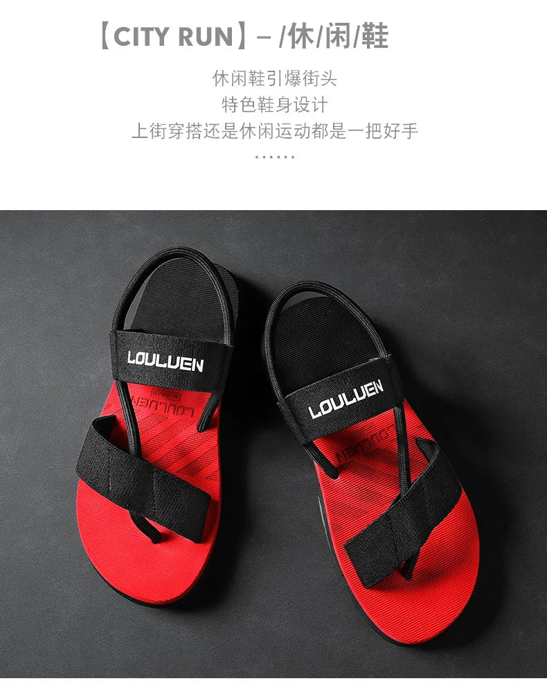 High Quality Brand Men sandals Summer Beach Flip Flops Men Fashion Breathable Casual Beach Men sandals Summer Outdoor