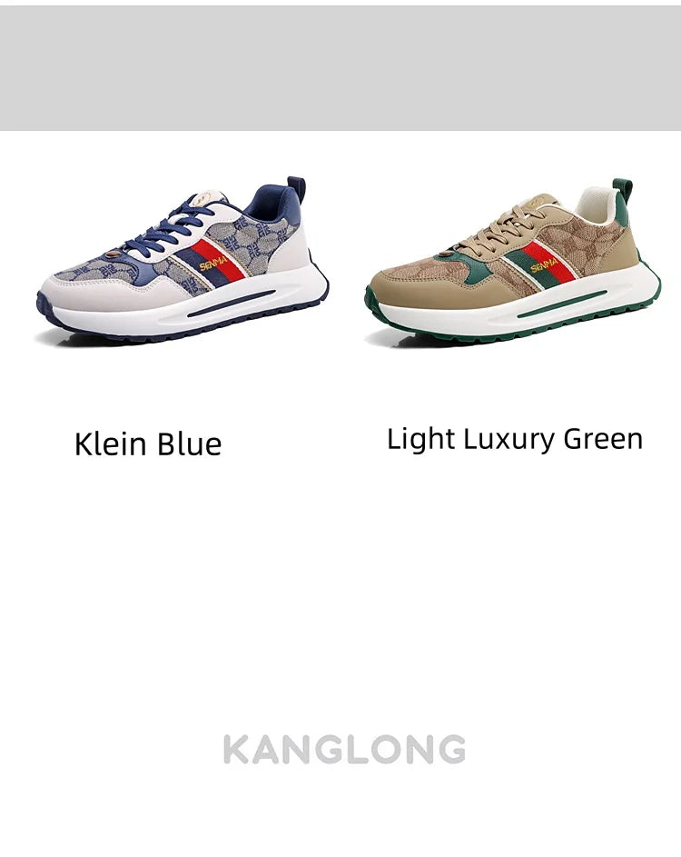 SENMA  Luxury Men's Shoes Men Casual Shoes Men's Skateboard Shoes Retro Platform Sneakers Unisex Women's Sports Shoes Sneakers