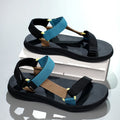 Summer Men's Sandals Outdoor Wadable Man Support Yoga Mat Gladiator Open Beach Slippers Antiskid Durable Flat Men Shoe Size40-45