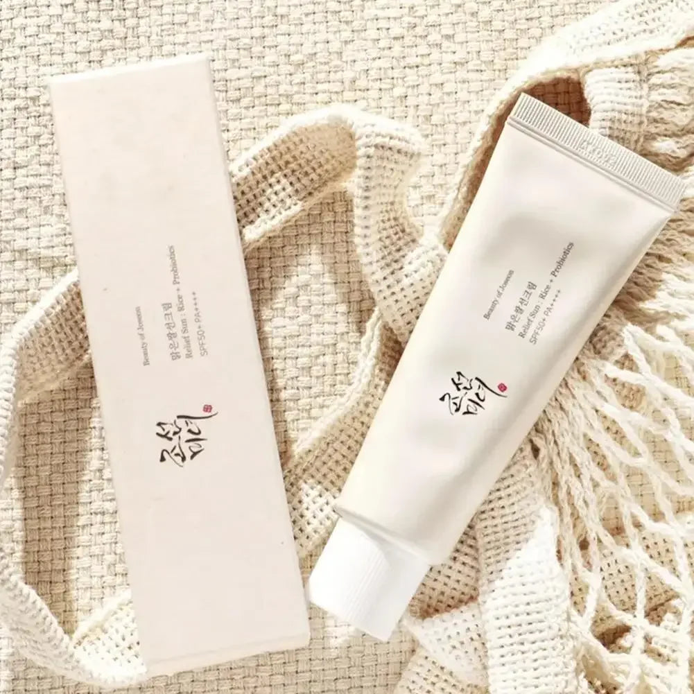 Korean Beauty of Joseon Rice Probiotic Skincare Set Sunblock Essence Oil Refreshing Toner Moisturizing Face Cream Eye Cream Skin