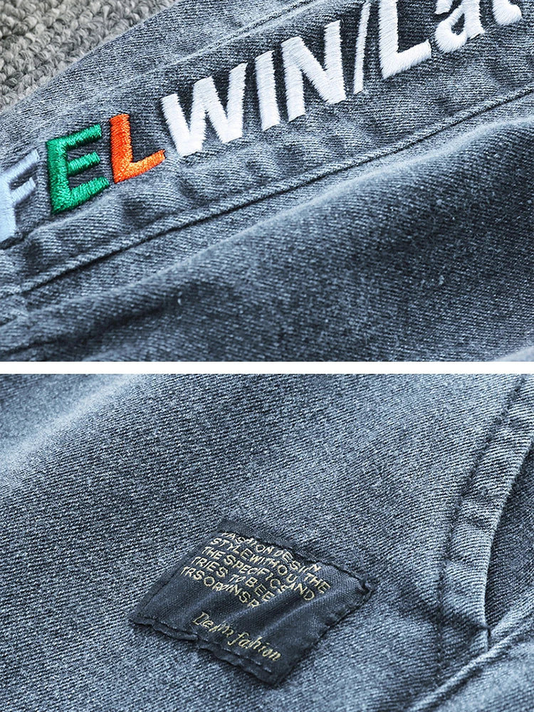 New Big Size 8XL Men's Jogger Jeans Streetwear Black Blue Casual Denim Cargo Pants Stretch Cotton Taper Jeans Baggy Trousers