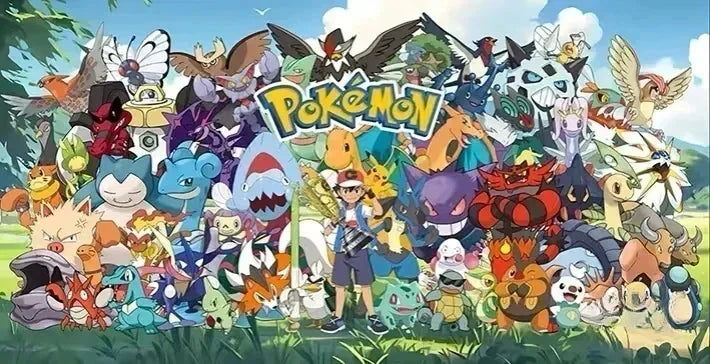 2025 Anime Pokémon Pikachu Front and Rear Printed Hoodie Top Men's and Women's Autumn/winter New Harajuku Casual Trendy Sweater