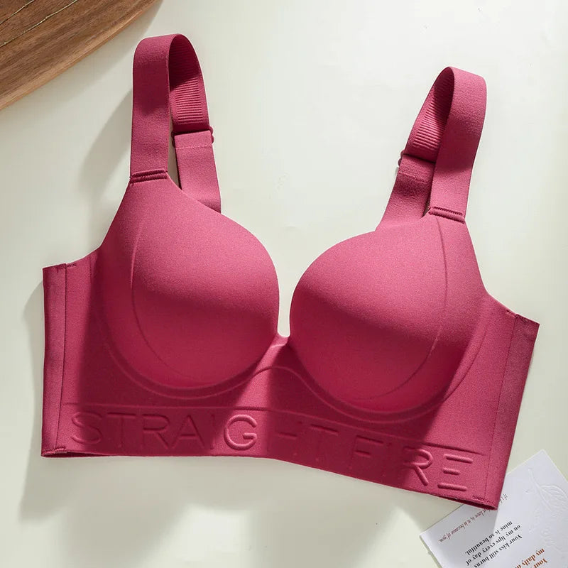 New Scarless Large Size Underwear for Women with Large Breasts and Small Thin Styles for Secondary Breast Adjustment Bra