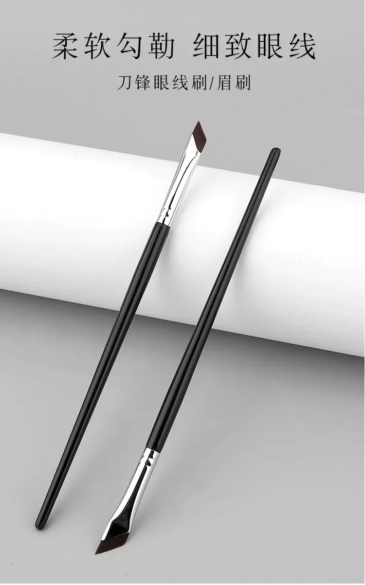 Upgrade Blade Eyeliner Brush Ultra Thin Fine Angle Flat Eyebrow Brush Liner Brow Place Makeup Brush Precise Detail Brush