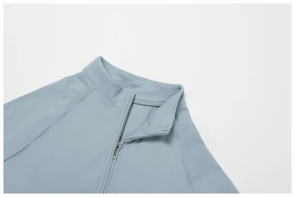 Yoga Bodysuit Long Sleeved Women's Tracksuits Gym Zipper Jumpsuits Sports Workout High-intensity Fitness One-piece Tights Suit