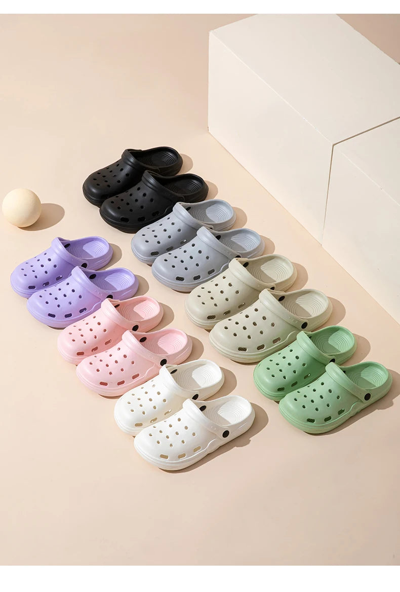 Cave shoes for women  new summer home decor  EVA anti slip beach wearing outdoor sandals women's garden shoes