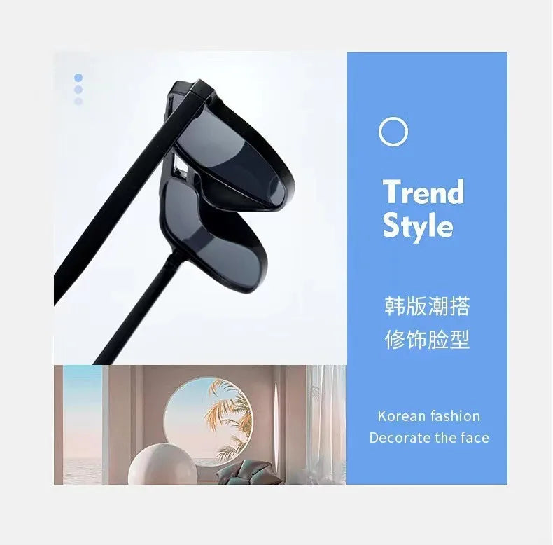 Luxury Brand Square Sunglasses Women Men Fashion Classic Sun Glasses Female Male Designer Mirror Outdoors Travel Shades Очки