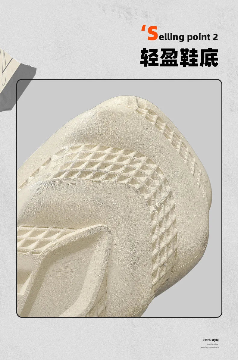 Casual Sneaker Men's Sandals Shoes for Men Soft and Comfortable Non-Slip Thick Bottom Wear-resistant Ventilate Flat Sandals