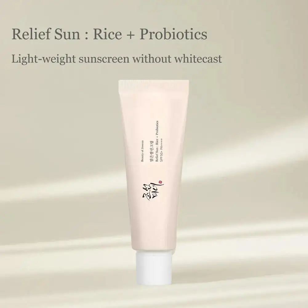 Korean Beauty of Joseon Rice Probiotic Skincare Set Sunblock Essence Oil Refreshing Toner Moisturizing Face Cream Eye Cream Skin
