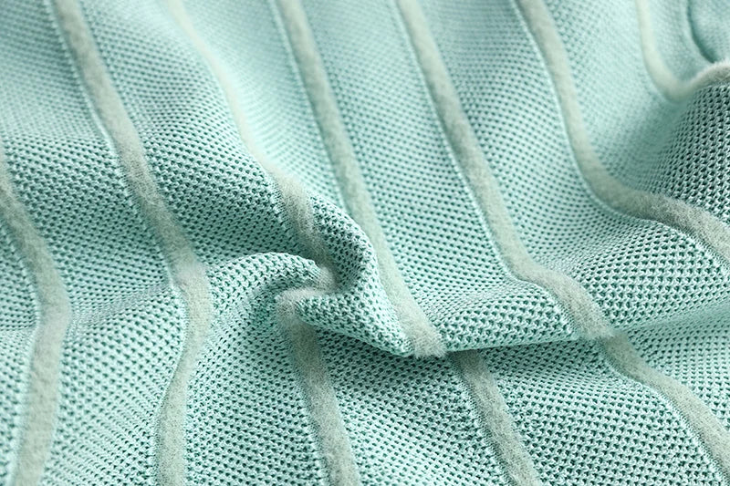 Newest Summer Unique Hot Women Sexy Party Halter A-line Knitted Street Dress High Quality Backless