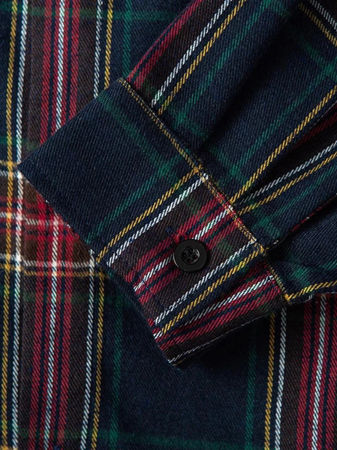 Men's Hong Kong-style plaid shirt, long sleeve, spring and autumn, stylish and high-end long-sleeve plaid shirt, trendy checkere