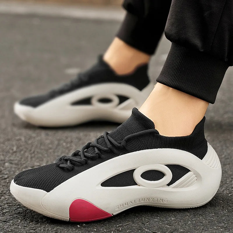 2025 Stylish Mens Mesh Shoes Comfortable Breathable Men's Casual Shoes New Men's Slip-On Sneakers Male Flats Zapatillas Hombre