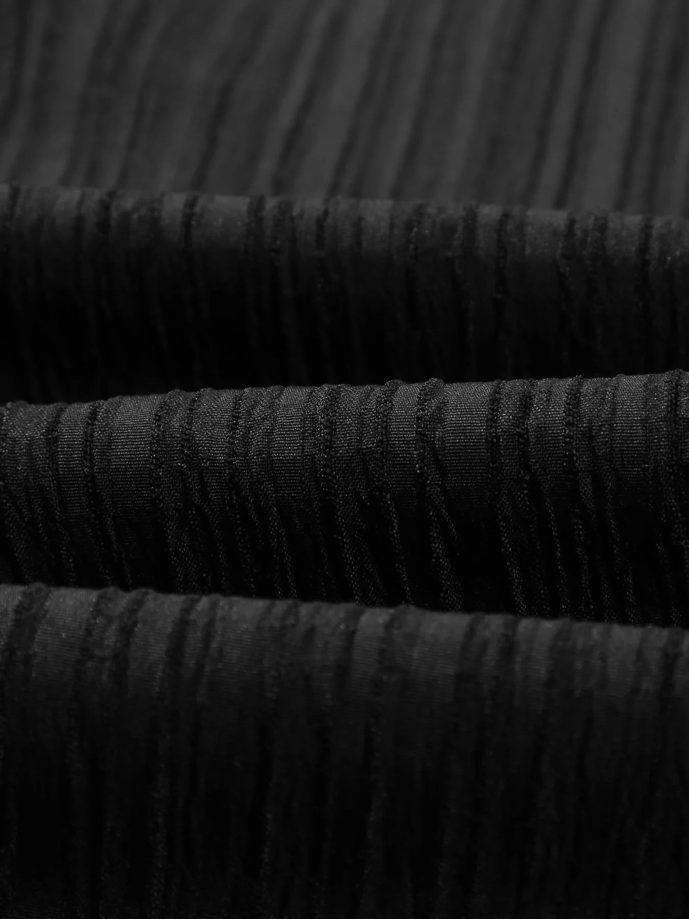 European and American men's shirt set solid color vertical strip lapel short-sleeved casual pants home daily beach set