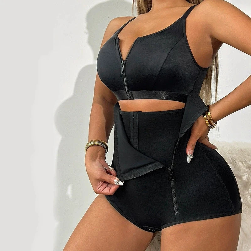 AfruliA Dress Body Shapers Bodysuits Shapewear Sexy Underwear with Bra Butt Lifter Briefs Fajas Colombianas Girdle Waist Trainer
