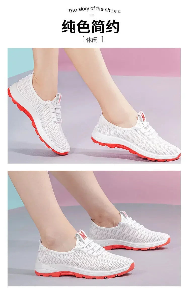 Basket Femme 2025 Hot Sale Summer Women's Vulcanize Shoes Sneakers Young Lady All Match White Black Footwears Zapatos De Mujer
