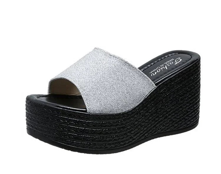 Shoes Women Slippers Soft Bottom Wedge Heels Sandals Summer Shoes For Women Platform Sandals Wedges Zapatos Mujer Footwear