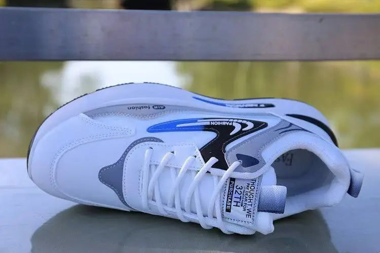 Shoes for Men Lightweight Pu Leather Casual Shoes 2025New Men's Sneakers Fashion Men Tennis Shoes Breathable Sport Running Shoe