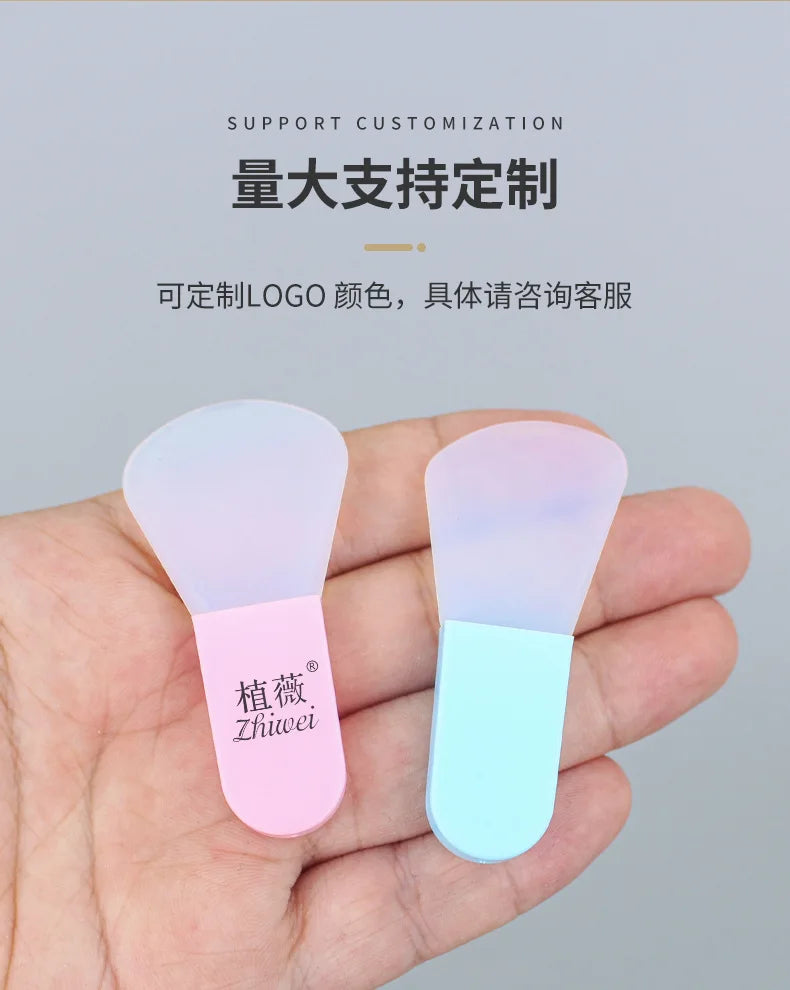 Mask Applicator Brush Soft Silicone Brush, Mini Makeup Spatula Facial Beauty Tool Set, Facial Mud, Makeup Mask Brush