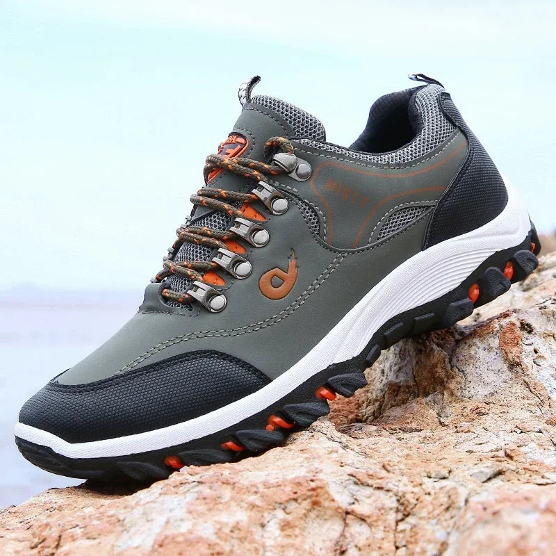 Men Hiking Shoes New Outdoor Casual Sneakers Comfortable Lightweight Shoes for Men Flats Large Sized 48 Walking Sneakers