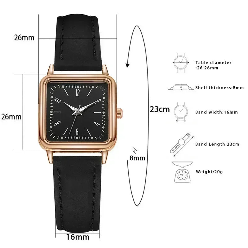 2024 Women Watches Luminous Leather Strap Digital Wristwatches Ladies Quartz Watch Casual Clock Gift Dress Reloj Mujer 여자시계명품