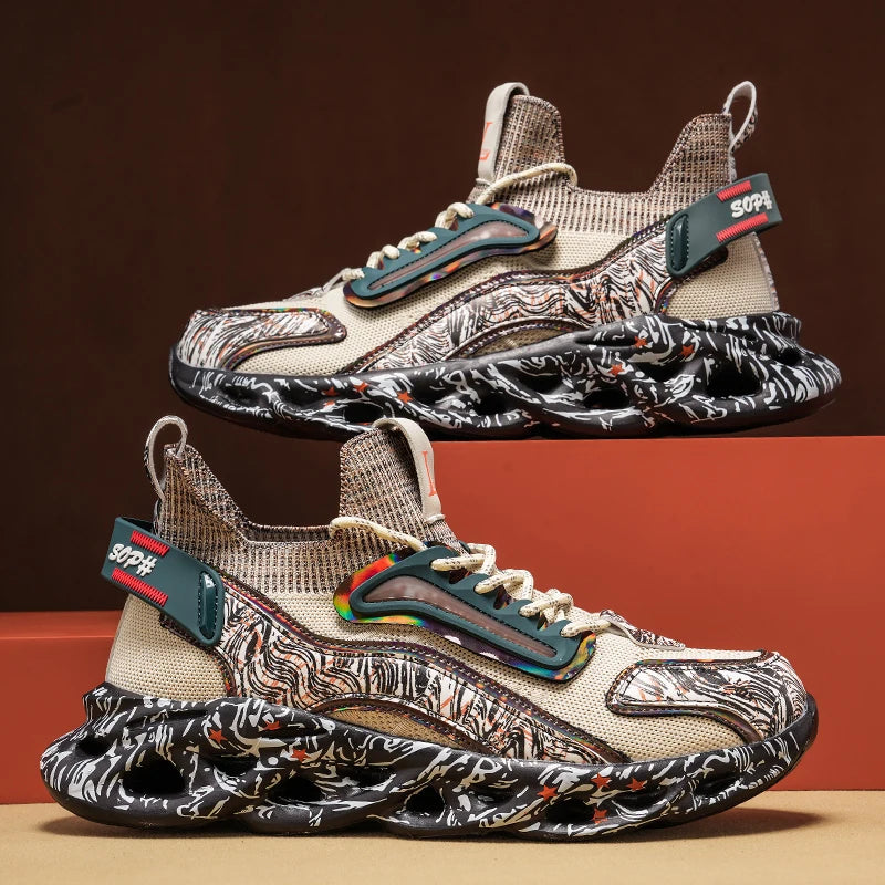 Men Sneakers Breathable Daily Wear Casual High Quality Outdoor Comfortable Training Mesh Running Shoes for Man