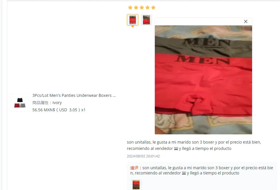 3Pcs/Lot Men's Panties Underwear Boxers Breathable Man Boxer Solid Underpants Comfortable Male Brand Shorts Black Blue Underwear