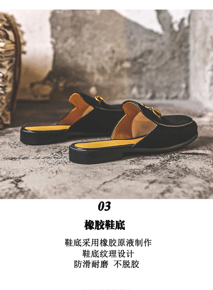 Fashionable Waterproof Trendy Flats Men's Shoes 2025 Summer New Lazy Woman's Footwear Outer Wear Кросовки Для Подростков