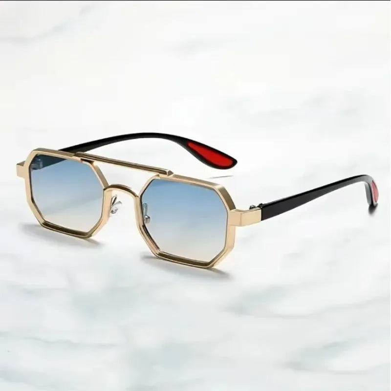 Vintage Square Sunglasses for Men Steampunk Sunglasses Retro Women Punk Style Fashion Glasses Retro Shades Gafas De Sol Очки
