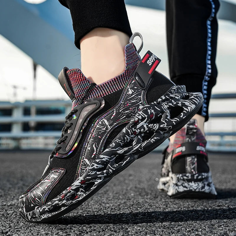 Men Sneakers Breathable Daily Wear Casual High Quality Outdoor Comfortable Training Mesh Running Shoes for Man