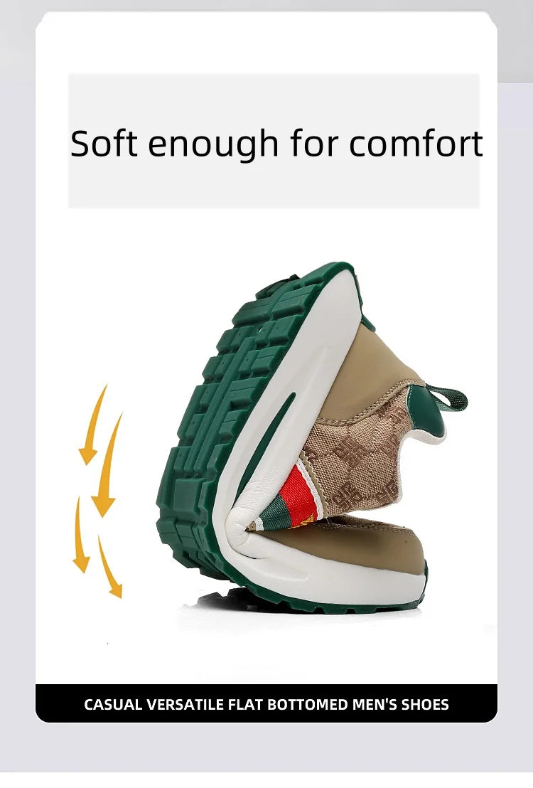 SENMA  Luxury Men's Shoes Men Casual Shoes Men's Skateboard Shoes Retro Platform Sneakers Unisex Women's Sports Shoes Sneakers