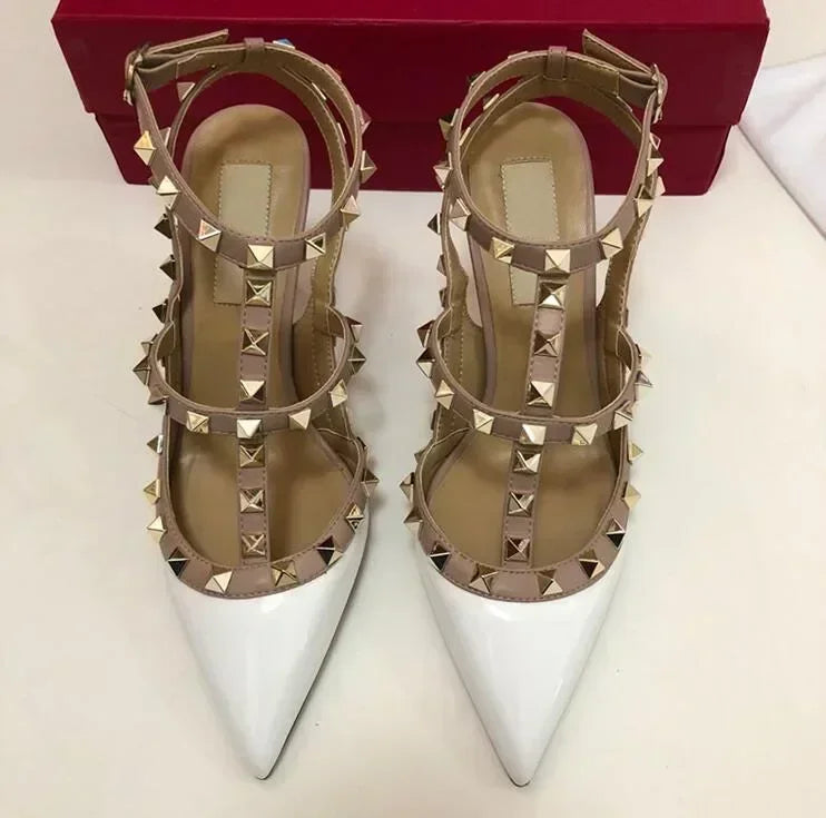 Woman Sandals Super High Heels Wedding Shoes for Women Women Sandals Designer Female Ladies Luxury Sexy Rivets