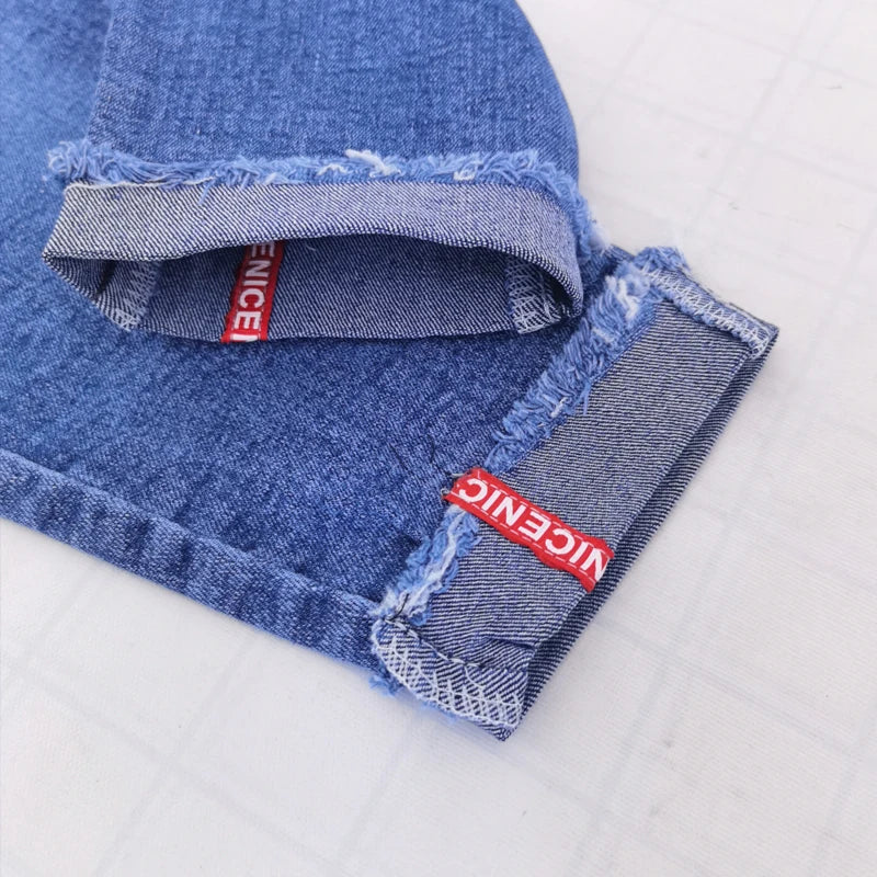 Kids Boys Clothes Skinny Jeans Classic Pants Children Denim Clothing Trend Long Bottoms Baby Boy Casual Trousers