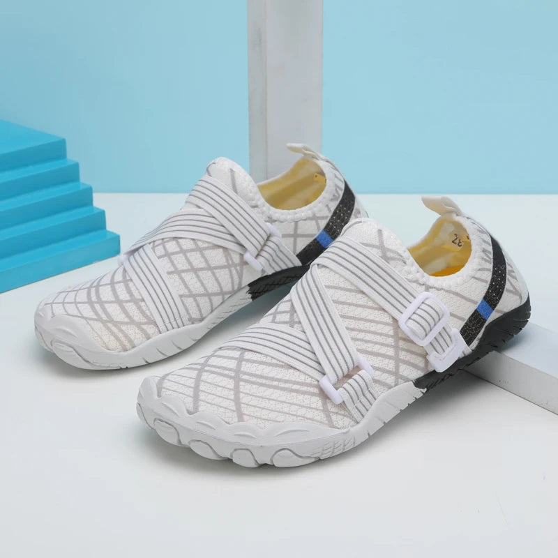 High Ankle Unisex Gym Footwaer Couples Vacation Beach Game Aqua Shoes Women Indoor Yoga Shoes Men Squat Fitness Shoes 35-46#